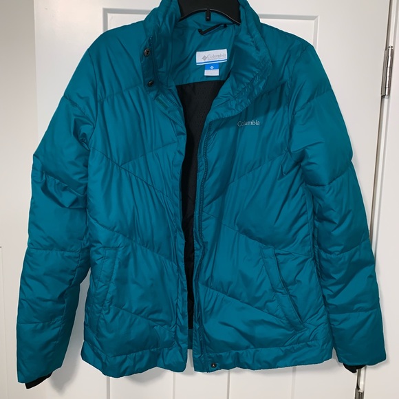 puffy columbia jacket